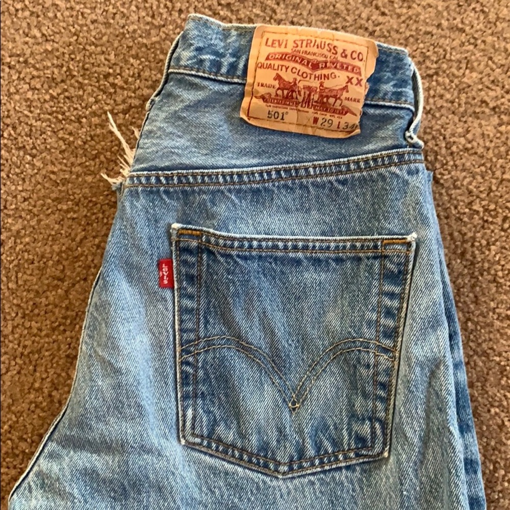Vintage Levi 501 Denim
